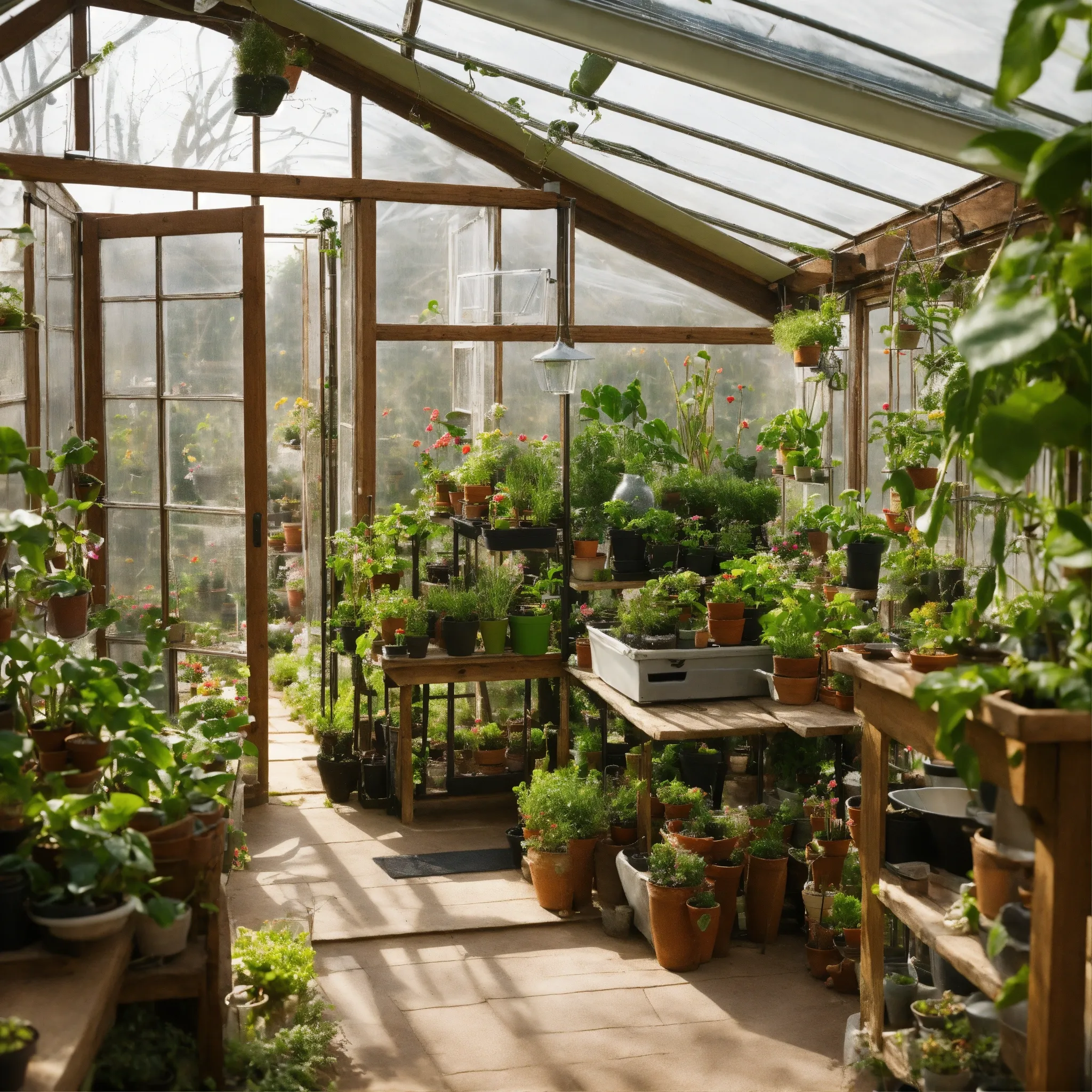 Aloe vera plant with thick succulent leaves