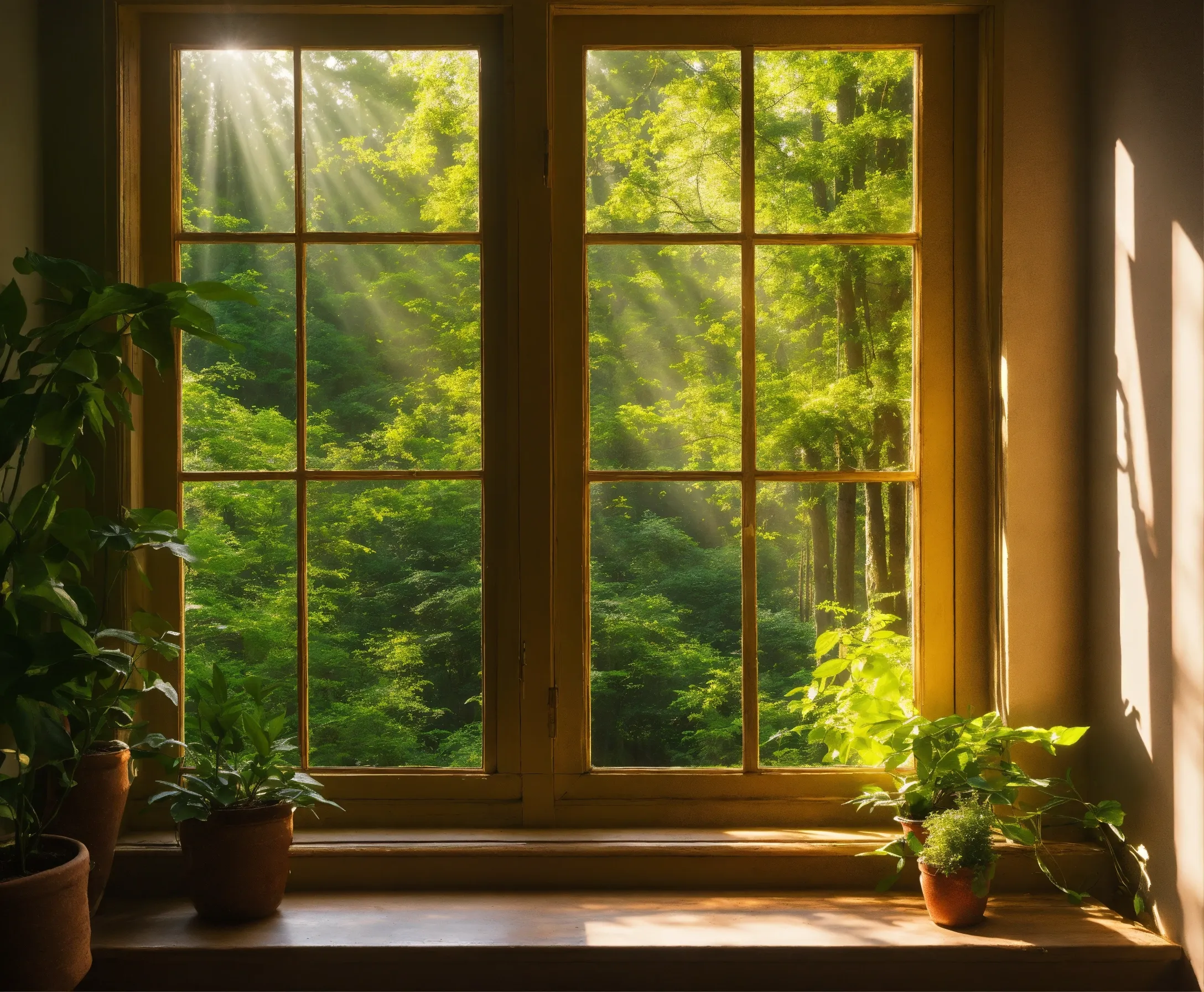 Scientific diagram showing air purification process