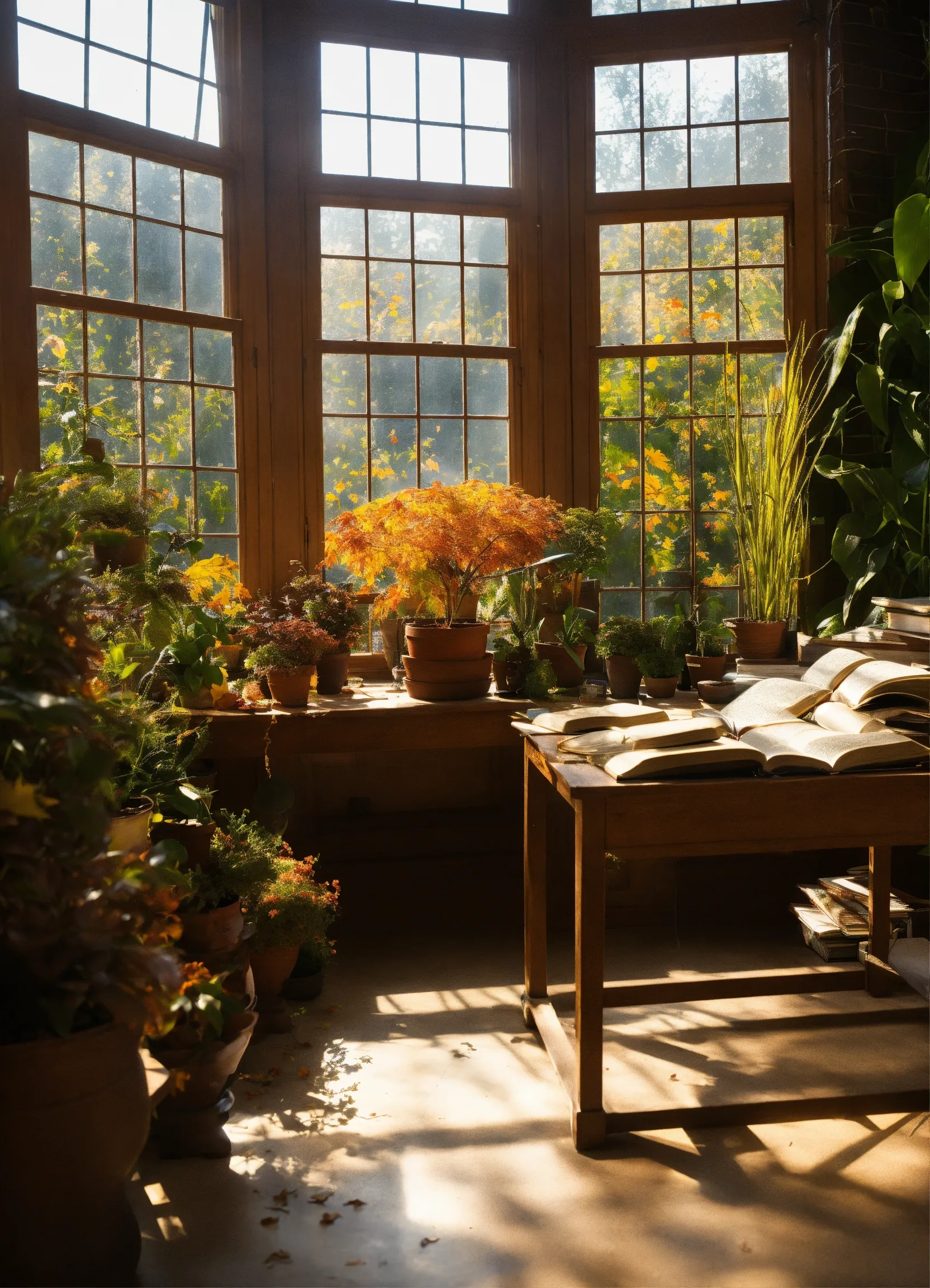Peace lily with white flowers